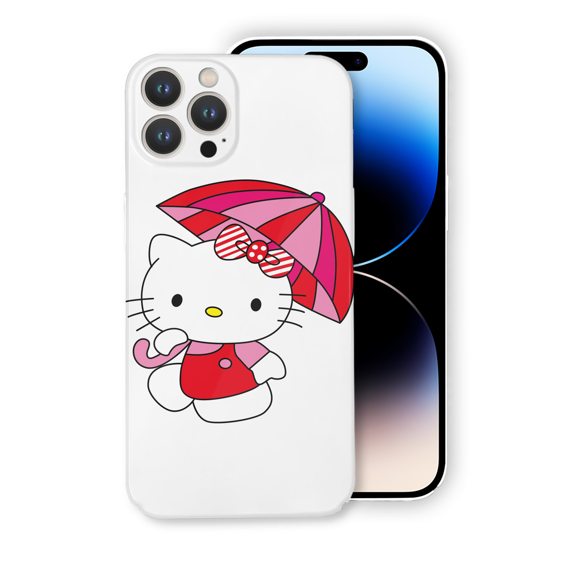 （画像用） Hello Kitty ハローキティ 【iPhone 14シリーズ対応】ハードケース